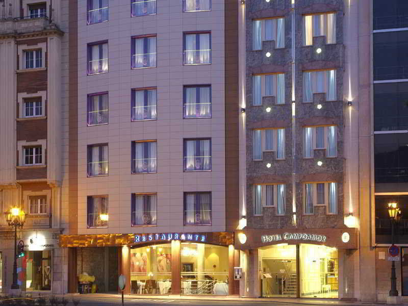 Hotel Campoamor Oviedo Exteriör bild